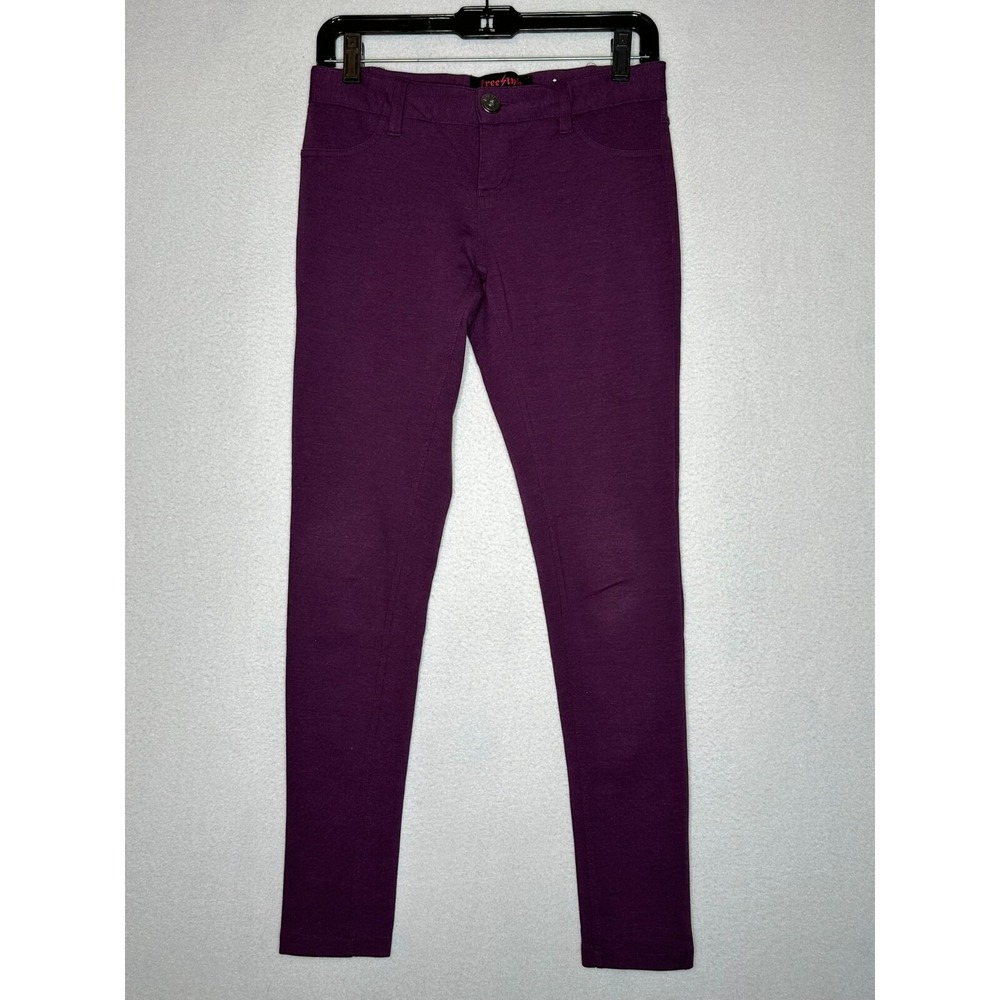 Free Style Revolution Purple Jeggings Skinny Women's Size 3